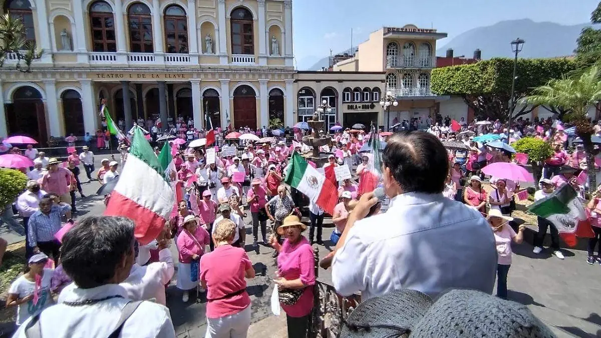 Marcha Marea Rosa en Orizaba